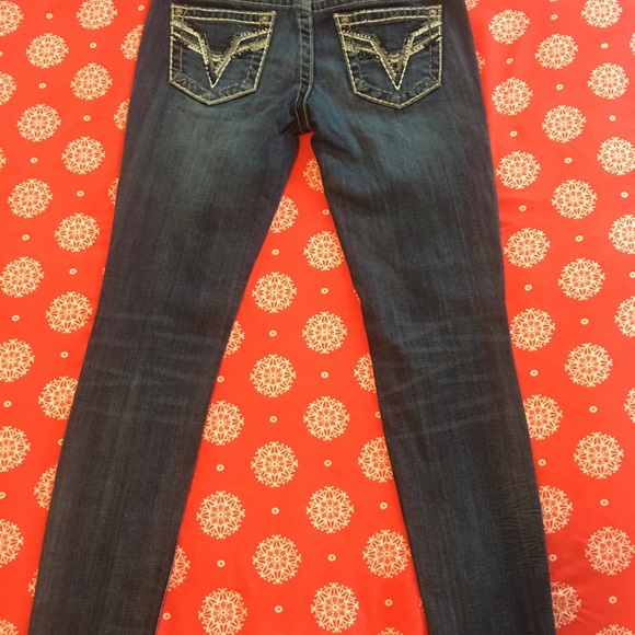 VIGOSS SKINNY DENIM JEANS THE CHELSEA SZ 1/2 - Picture 10 of 13